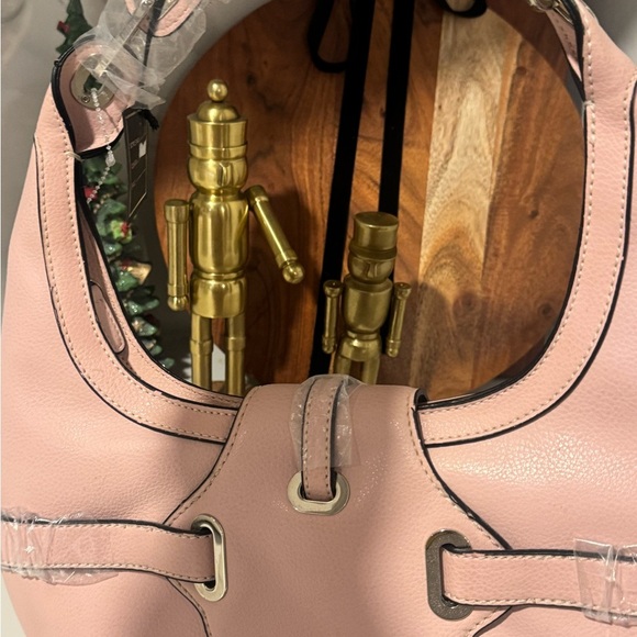 👛Blush Pink Buckle Shoulder Bag~NWT - Picture 6 of 8